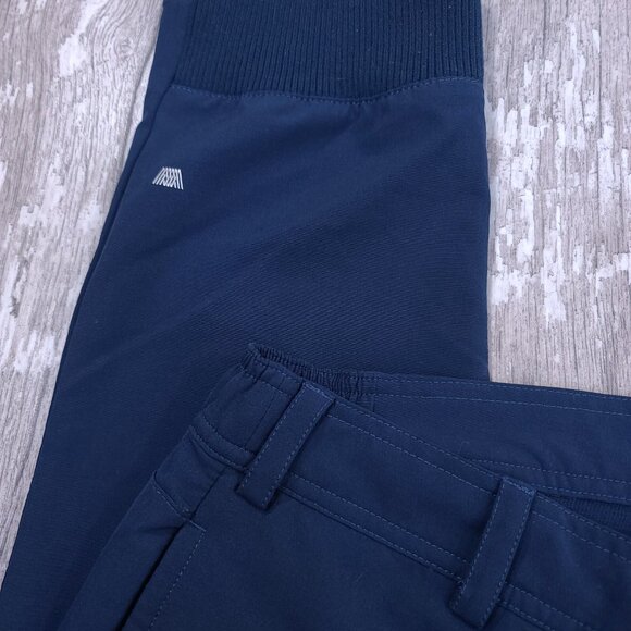 Mack Weldon Pants Mens Medium Blue Radius Flex Joggers Performance Stretch - Picture 5 of 8
